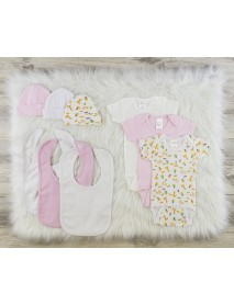 9 Pc Layette Baby Clothes Set