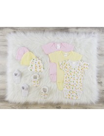 8 Pc Layette Baby Clothes Set