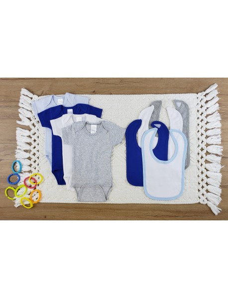 8 Pc Layette Baby Clothes Set