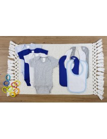 8 Pc Layette Baby Clothes Set