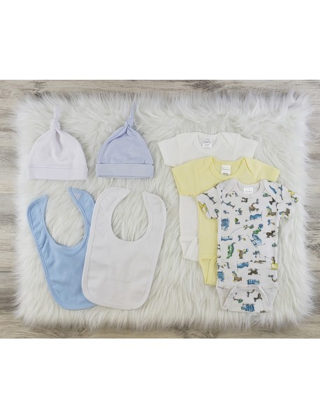 7 Pc Layette Baby Clothes Set