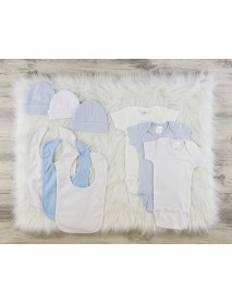 9 Pc Layette Baby Clothes Set