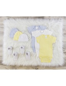 8 Pc Layette Baby Clothes Set