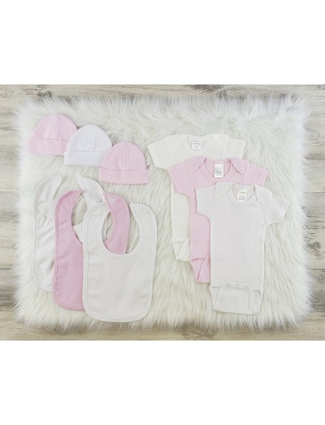 9 Pc Layette Baby Clothes Set