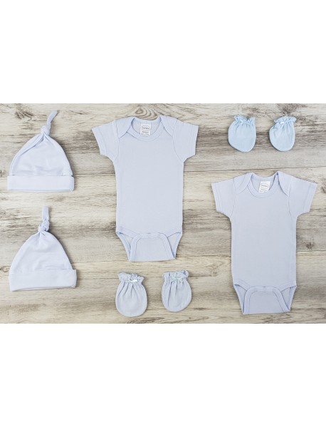 6 Pc Layette Baby Clothes Set