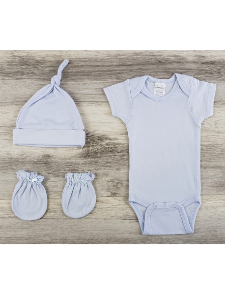 3 Pc Layette Baby Clothes Set