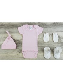 5 Pc Layette Baby Clothes Set