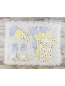 8 Pc Layette Baby Clothes Set