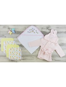 Hooded Towel, Wash Coths and Robe