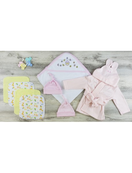 Hooded Towel, Hats, Wash Coths and Robe