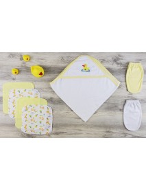 Hooded Towel, Wash Clothes, Bath Mittens