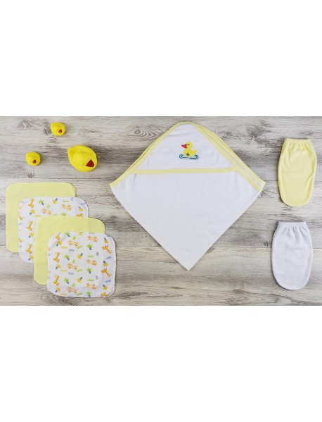 Hooded Towel, Wash Clothes, Bath Mittens