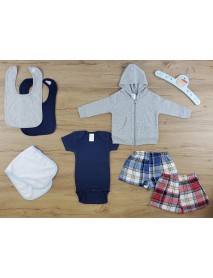 7 Pc Layette Baby Clothes Set