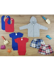 7 Pc Layette Baby Clothes Set