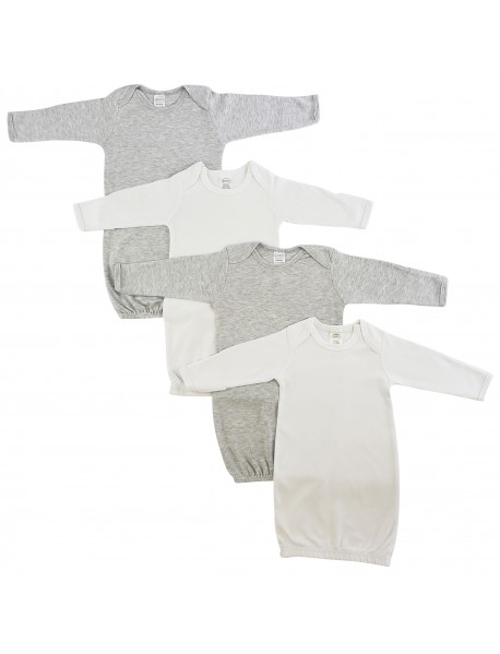 Newborn Baby 4 pc Gown Set