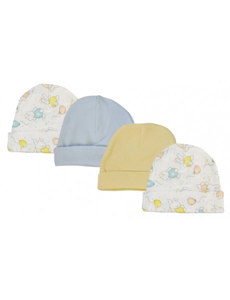 Boys Baby Caps (Pack of 4)