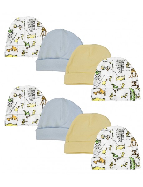 Boys Baby Caps (Pack of 8)