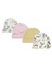 Boys Girls Caps (Pack of 4)