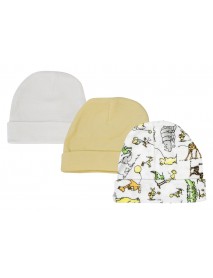 Baby Boy, Baby Girl, Unisex Infant Caps (Pack of 3)
