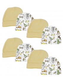 Baby Boy, Baby Girl, Unisex Infant Caps (Pack of 8)