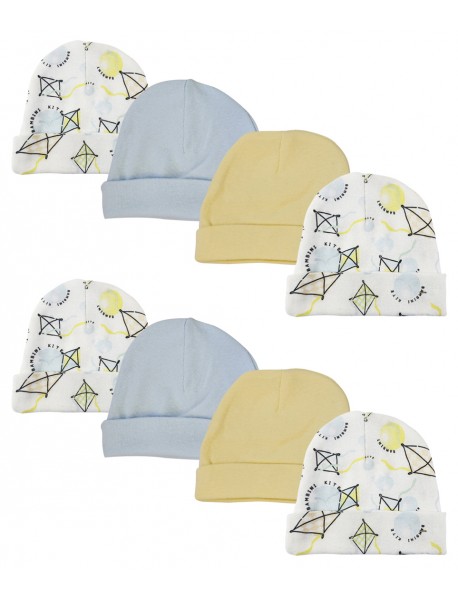 Baby Boys Caps (Pack of 8)