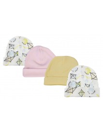 Baby Girls Caps (Pack of 4)
