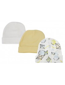 Baby Boy, Baby Girl, Unisex Infant Caps (Pack of 3)