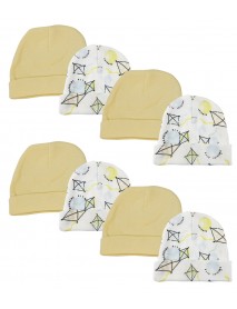 Baby Boy, Baby Girl, Unisex Infant Caps (Pack of 8)