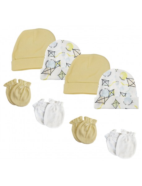Baby Boy, Baby Girl, Unisex Infant Caps (Pack of 8)