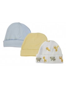 Baby Boys Caps (Pack of 3)