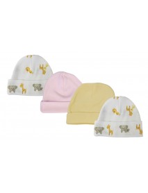 Baby Girls Caps (Pack of 4)