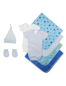 Baby Boy 8 Pc Layette Sets