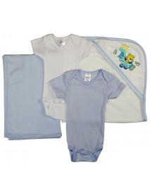 Baby Boy 4 Pc Layette Sets