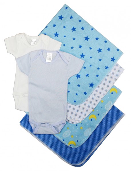 Baby Boy 6 Pc Layette Sets