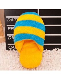 Cute Plush Slipper Shape Squeaky Toy Puppy Chew Play Toy Sound Pet Supplies for Dogs Pet Toys