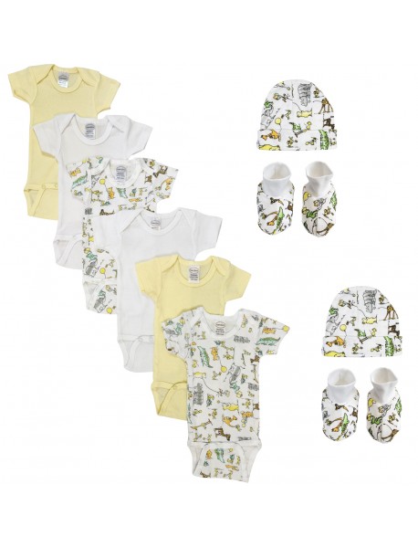 Unisex Baby 10 Pc Layette Sets