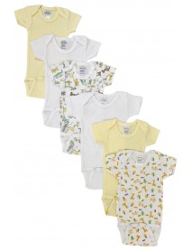 Unisex Baby 6 Pc Bodysuits