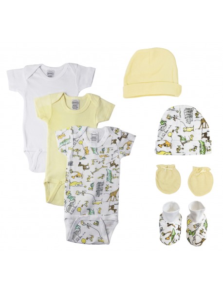 Unisex Baby 8 Pc Bodysuits