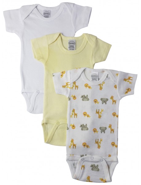 Unisex Baby 3 Pc Bodysuits