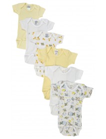 Unisex Baby 6 Pc Bodysuits