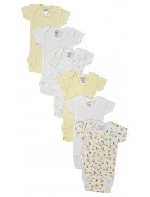 Unisex Baby 6 Pc Bodysuits