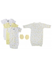 Unisex Baby 5 Pc Layette Sets