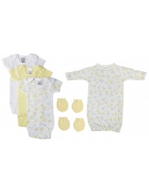 Unisex Baby 6 Pc Layette Sets