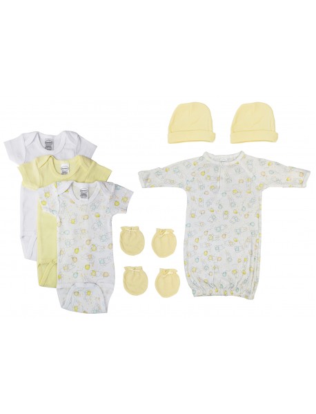 Unisex Baby 10 Pc Layette Sets