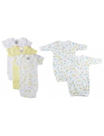 Unisex Baby 5 Pc Layette Sets