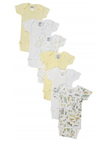 Unisex Baby 6 Pc Onezies