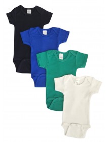 Unisex Baby 4 Pc Onezies
