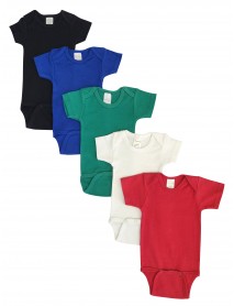 Unisex Baby 5 Pc Onezies