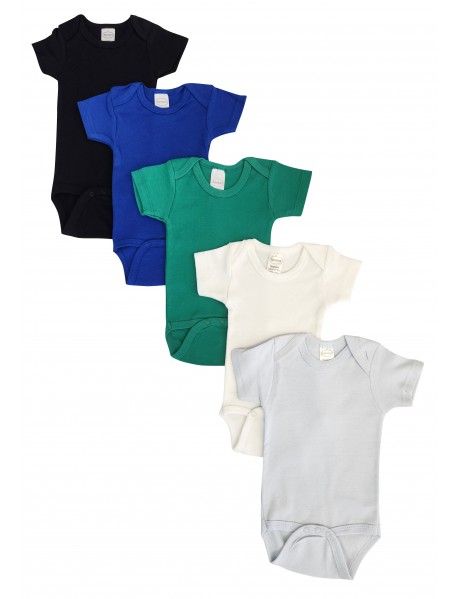Unisex Baby 5 Pc Onezies