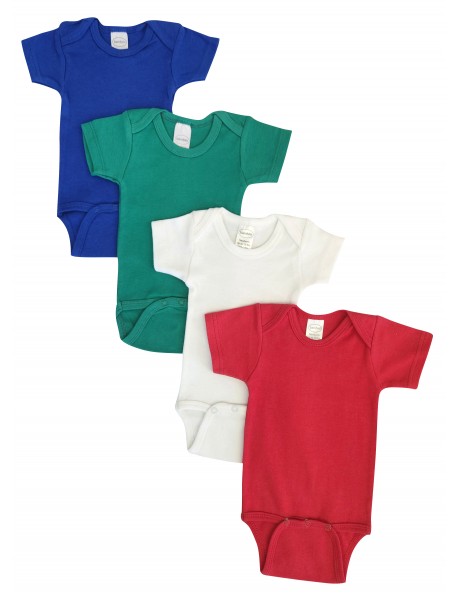 Unisex Baby 4 Pc Onezies
